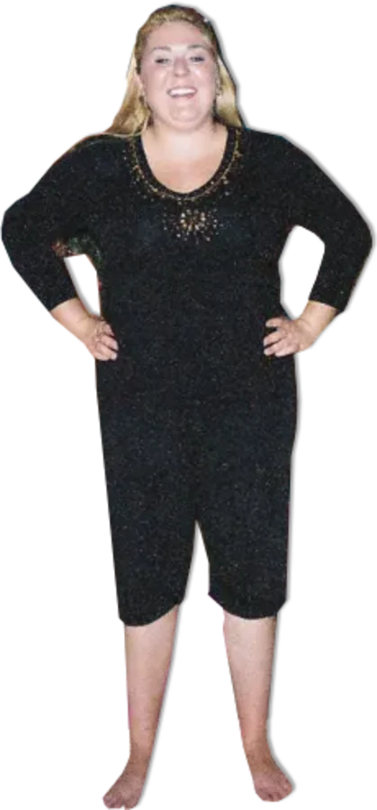 Lana before her transformation
