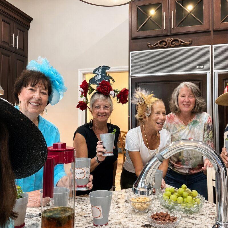 The Barbelles hat party